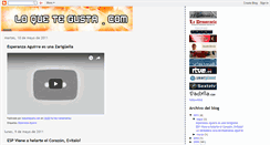 Desktop Screenshot of loquetegusta.com